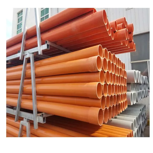 Plastic pvc cpvc upvc plastic water 63mm pipe with electric conduit