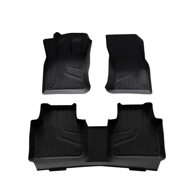 Liulong Factory Custom 3D TPE Car Mats 2024 TESLA Model 3 Model Y Non-slip Waterproof Rubber Carpet Auto Interior Accessories
