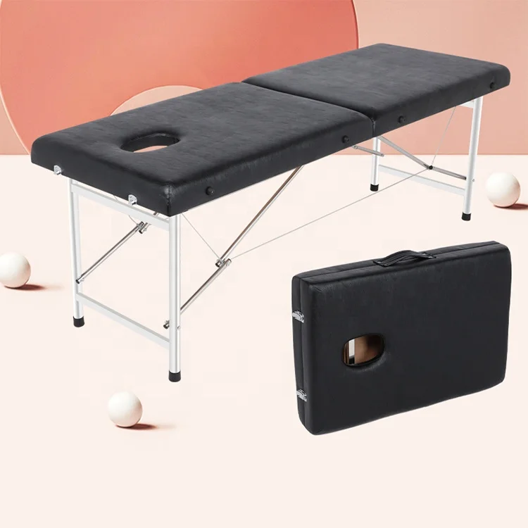 Cheap price modern adjustable spa beauty salon lash facial massage table stainless steel foldable massage bed