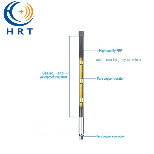 UHF 400 ~ 480MHz 5 dbi Omni Fiberglass communication Antenna TQJ-400D