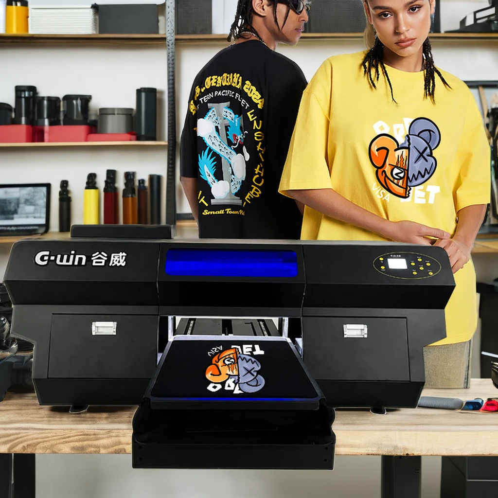 Gwin GW4050 Новый Impresora DTG Textil дешевый многоцветный струйный принтер для потрепанной толстовки с капюшоном гарантия 1 год