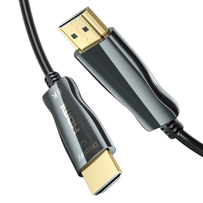 Best sale 5M 10M 20M 30M 50M 70M factoy hot sell 8K60Hz 4K120 UHD HDR optical AOC 2.1 Fiber Optic HDMI Cable 8K*4K
