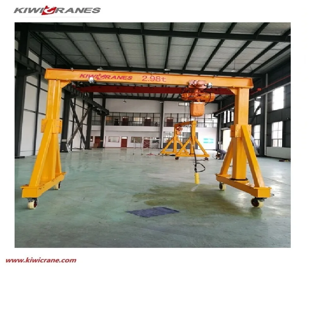 China manufacturer of A Frame Portable Mini/Small Gantry Crane 1000kg for sale ce certificate