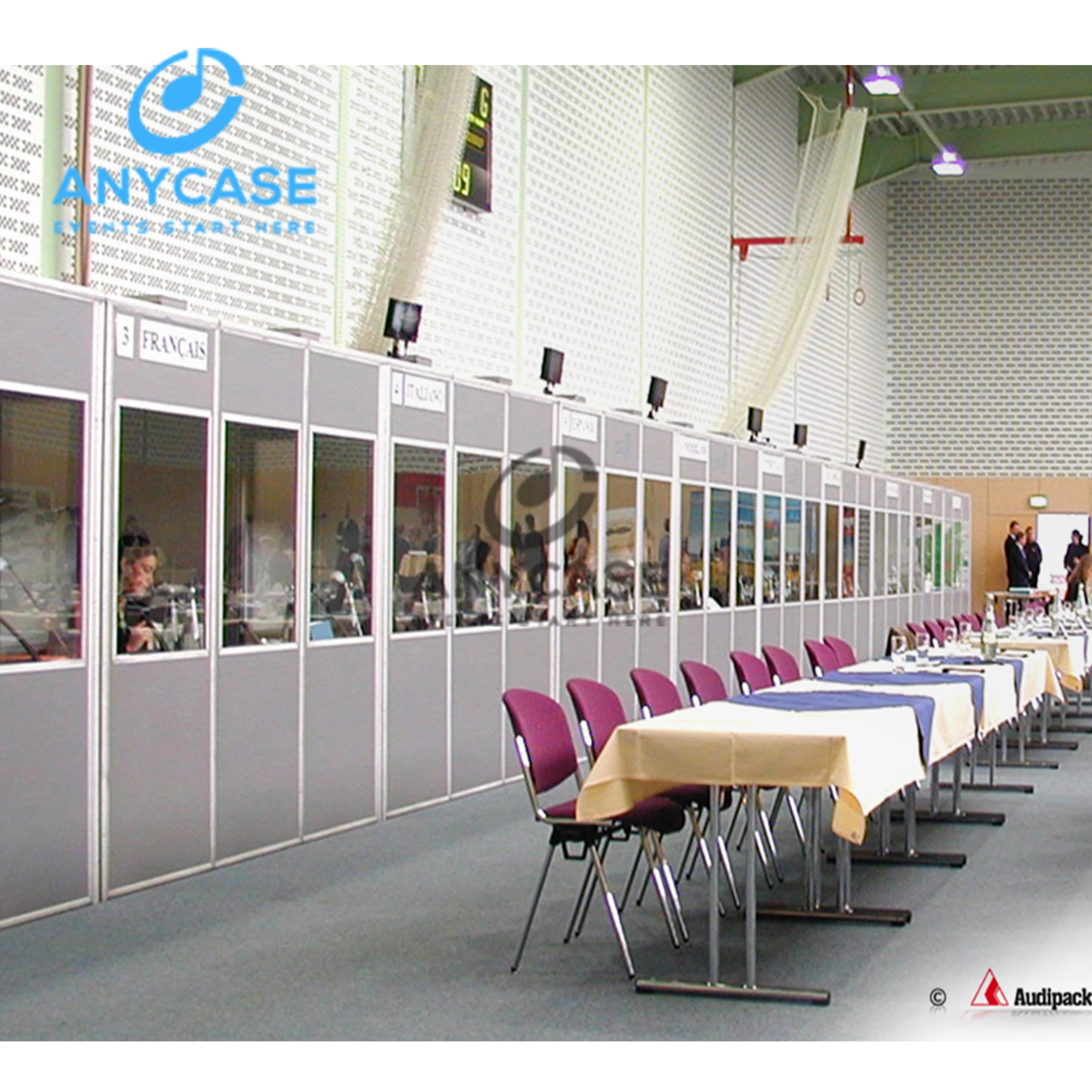 Мобильная камера переводчика для конференц-трансляции системы симуляции