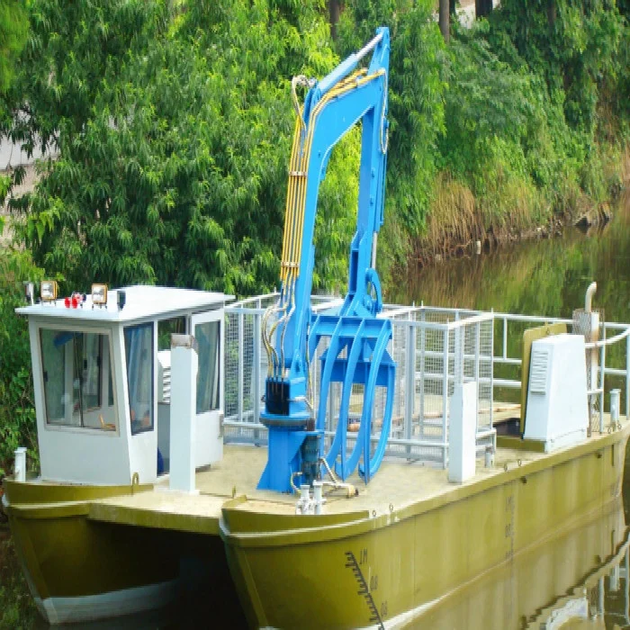 Aquatic Weed Harvester/ Water Weed Transport Barge/Trailer Conveyor