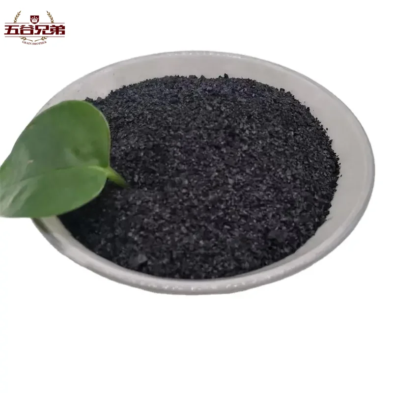 100% Water-Solubility Super Potassium Humate Powder organic fertilizer for agriculture
