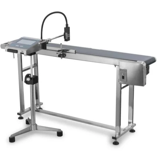 Chinese online date code inkjet printer expiry date printer lot code printer plastic bottle inkjet coding machine with conveyor