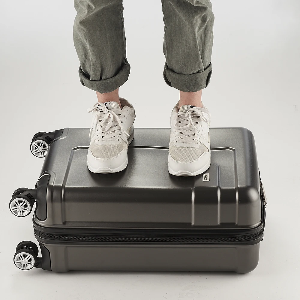 roda de mala classic waterproof hard pc case laptop trolley bags wheels anti scratch carry on suitcases luggage