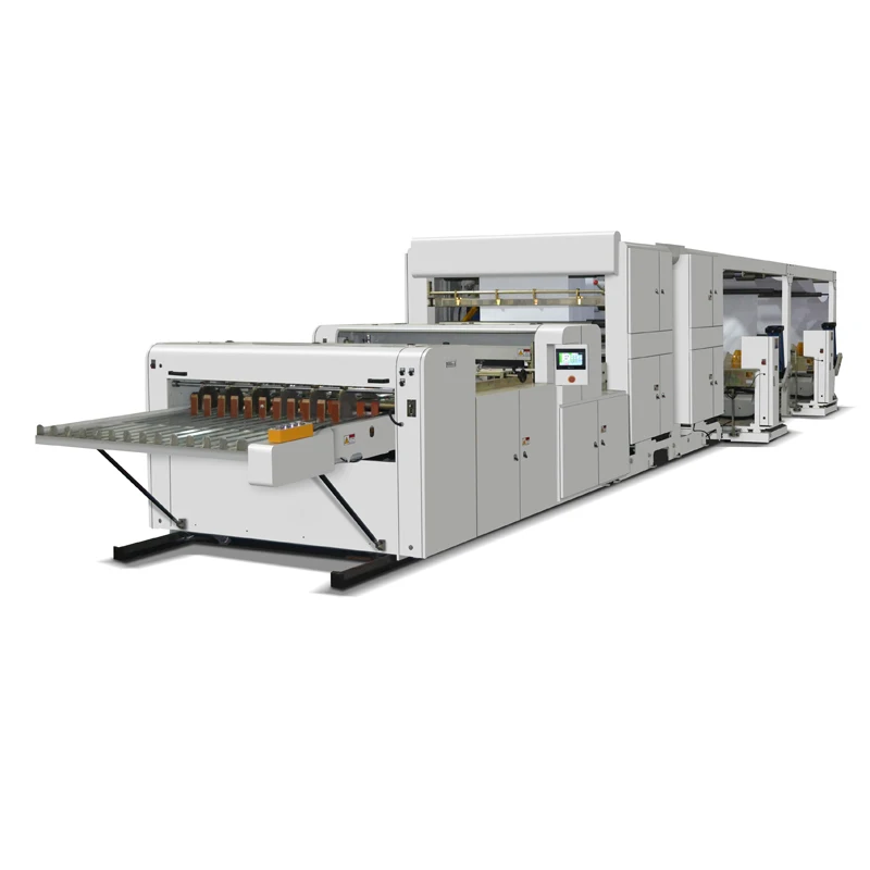 Chinese Manufacture High Speed Automatic 2 Rolls A4 Size Paper  Cutting Machine factory price