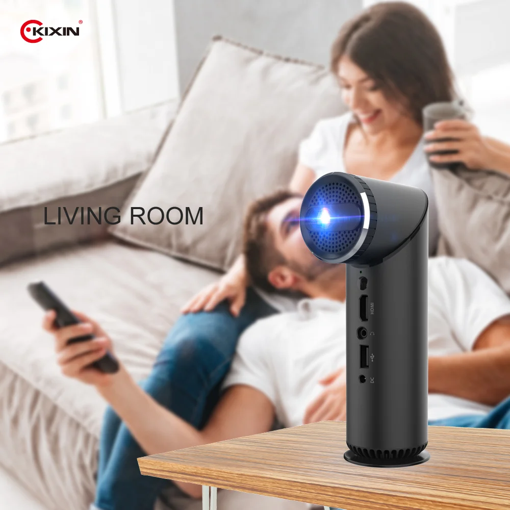 Laser smart  Projector  Pico  1000 lumens Video Projectors Android 6.0  Full hd passive 3d projector used  Home Theater