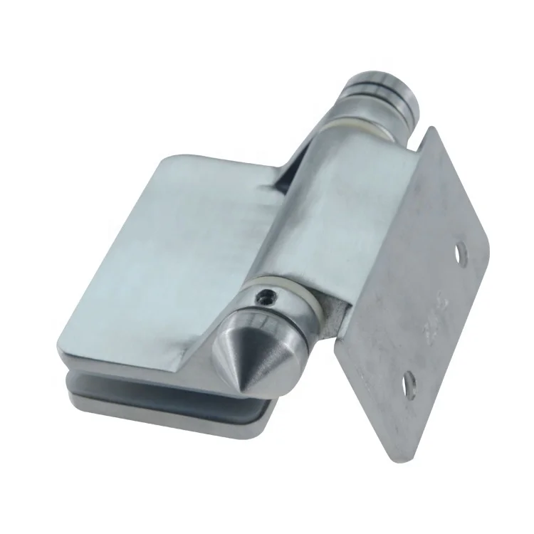stainless steel glass door heavy load spring hinge