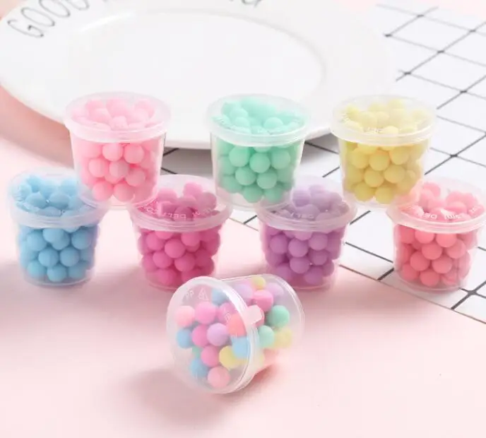 Artificial Macaron Plastic Beads DIY Colorful Beads Ornaments  Phone Shell Accessories