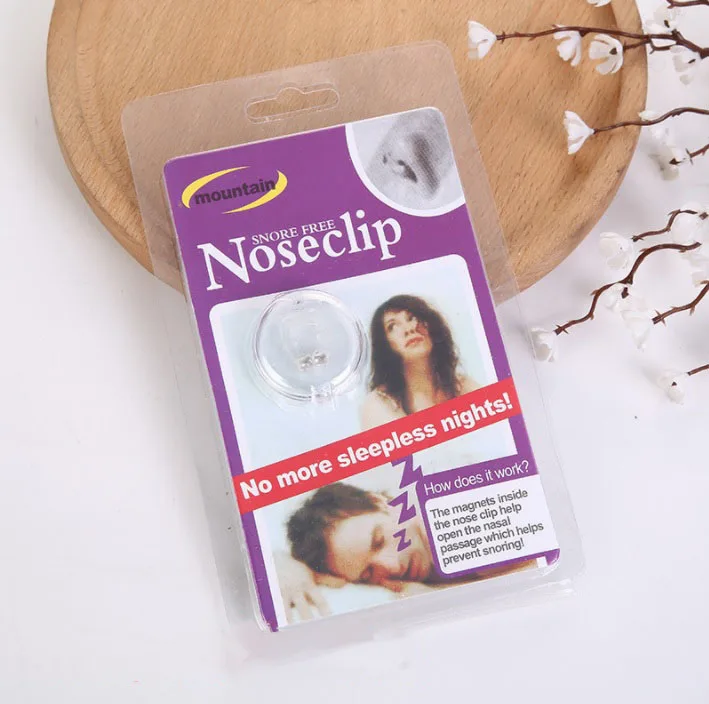 
Snore ceasing equipment Nasal Aspirator Silicone Baby Nasal Aspirator Snore free nose clip 