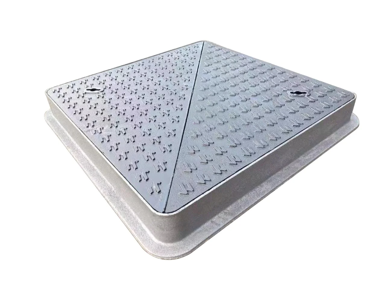 600*600  ductile iron  square  and  round  A15 B125 C250  D400 Manhole Cover