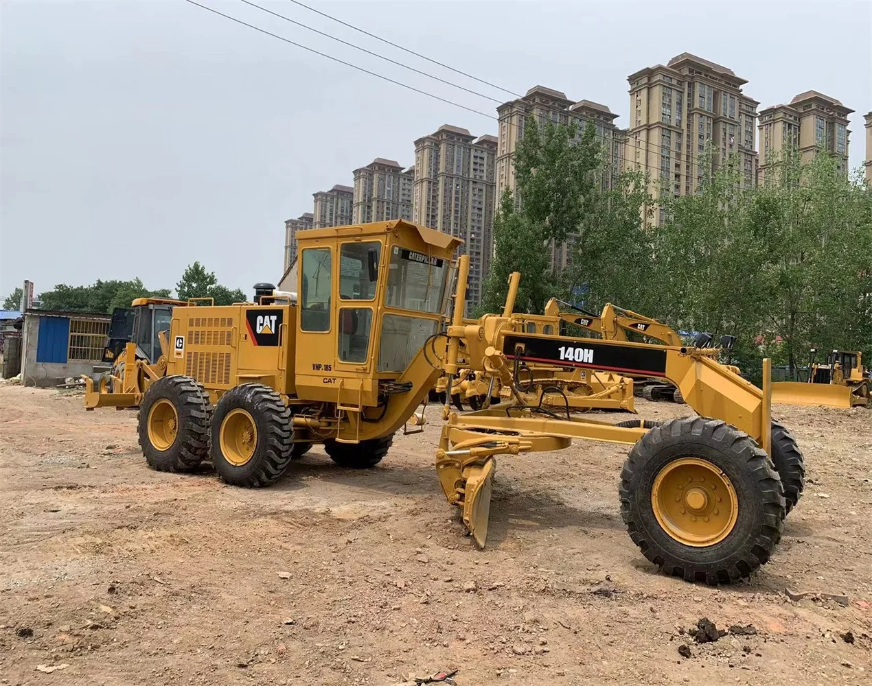 cat 140h grader secondhand motor grader caterpillar 140h 140k 140g road grader made in Japan with low working hours