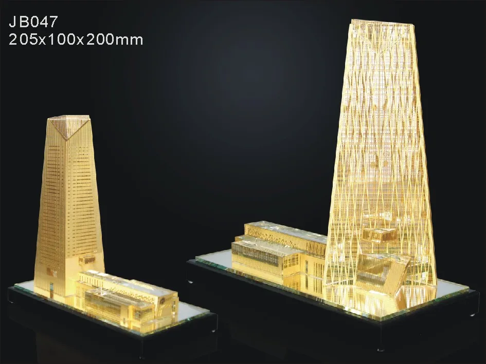 New arrival USA Empire state building crystal model