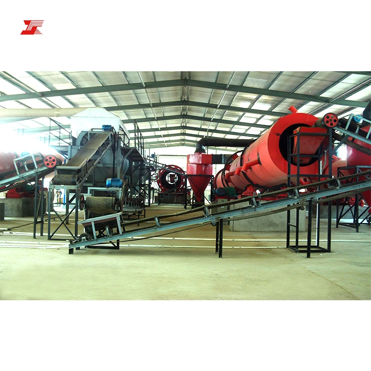 Disc Granulator Production Line For Fertilizer Equipment