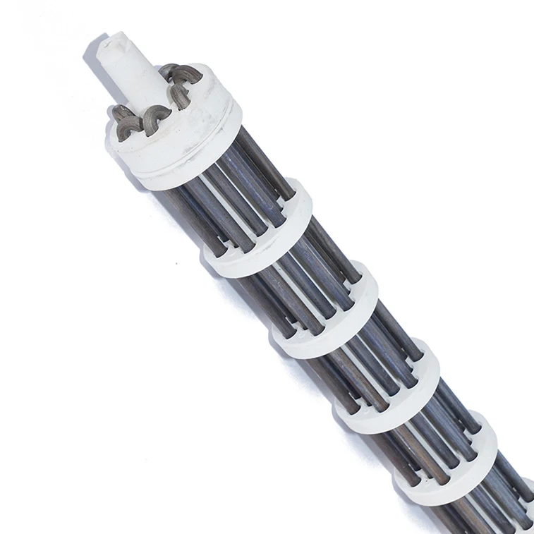 5KW Multipurpose Shock Resistance Hot Sale low voltage Reliability Element Heating Tube Ceramic Heater for Industrial furnace