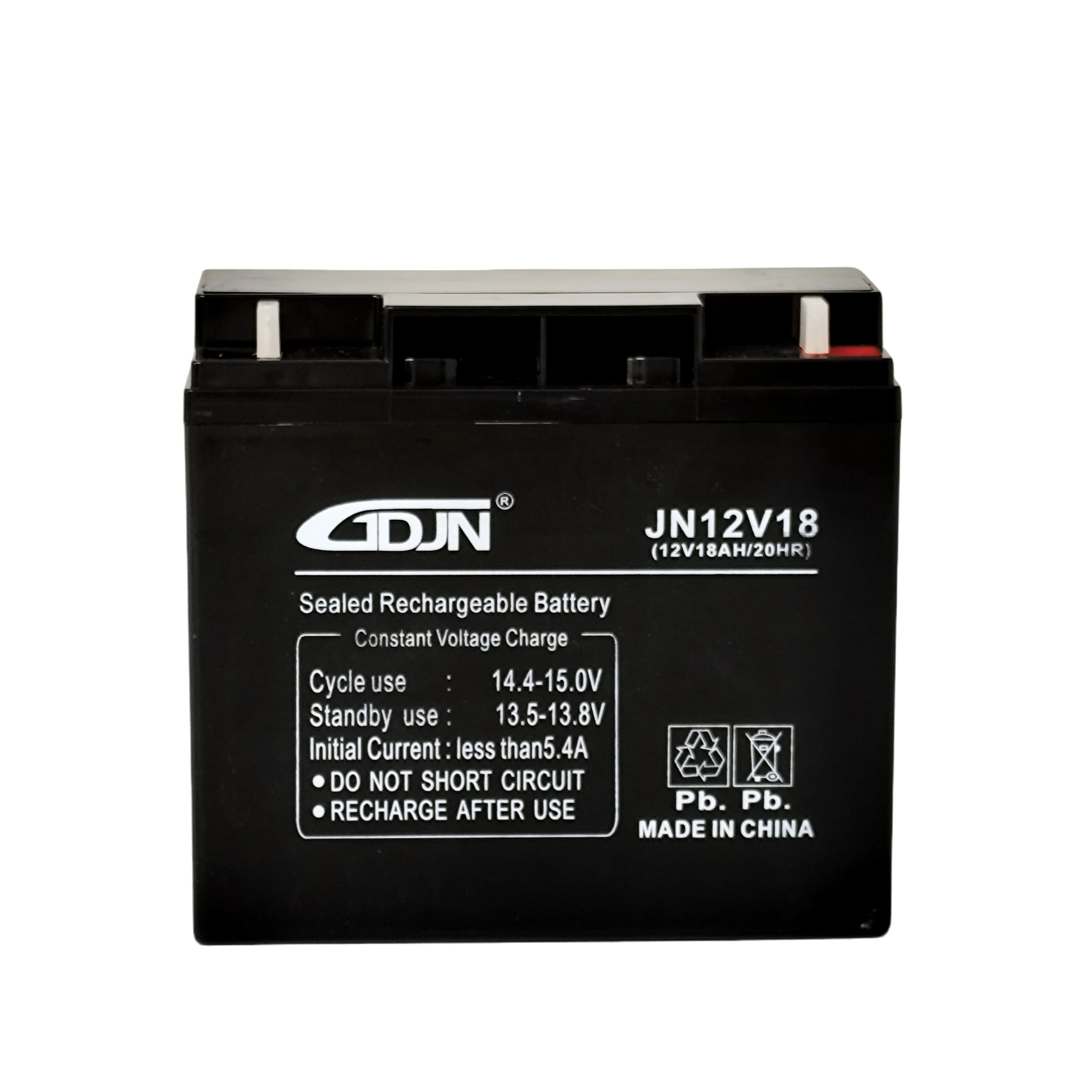 12V18Ah Lead Acid Battery Usable for Solar System and Uninterruptible Power Supply