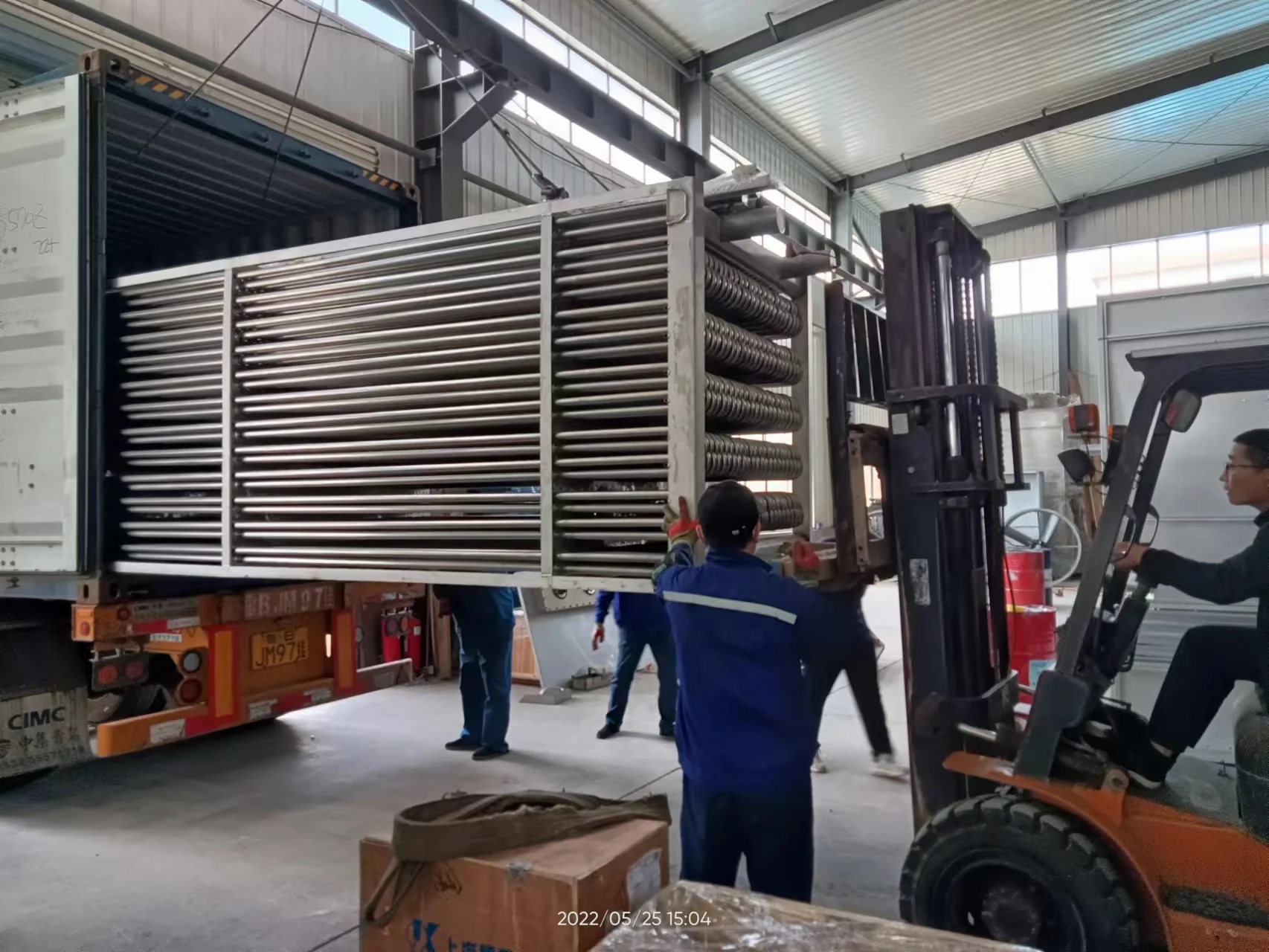 Hotdip galvanized  condendser coil cooling tower coil heat exchange coil China manufacturer