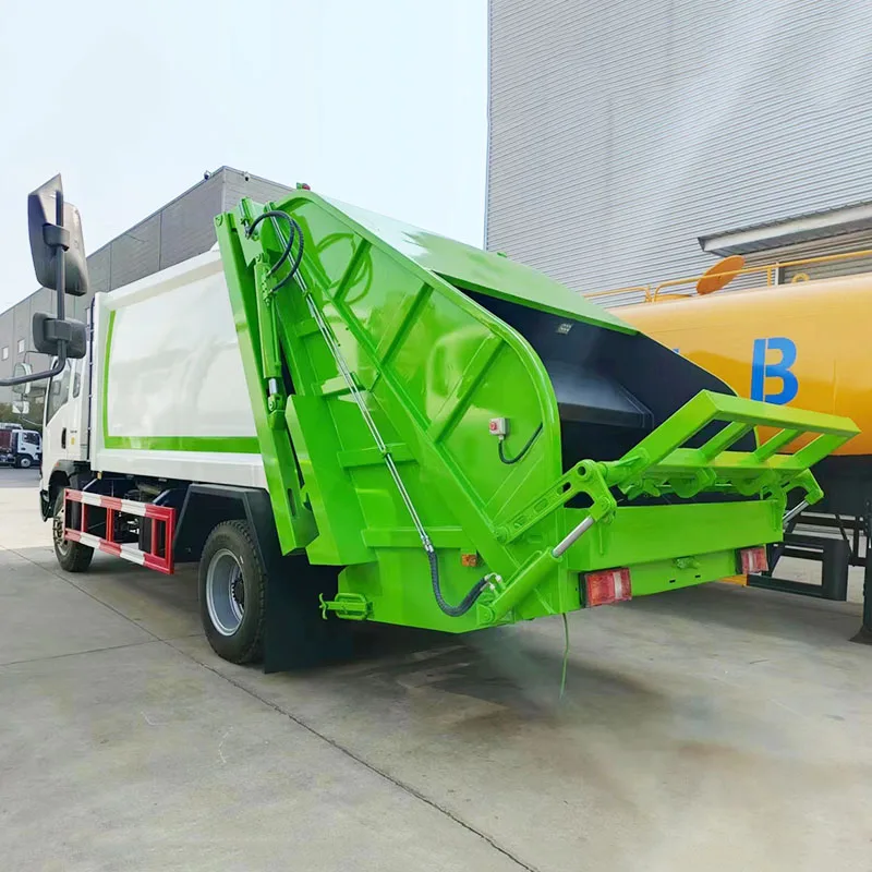 Howo 4X2 20Ton Roll And Roll Off Garbage Truck For Sale In Dubai