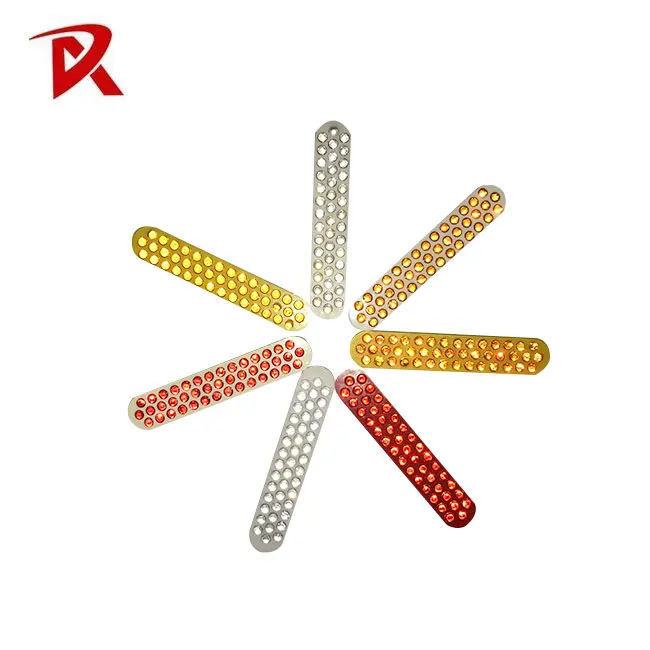 
strong reflective 7- 170 glass beads / plastic reflector for road stud 