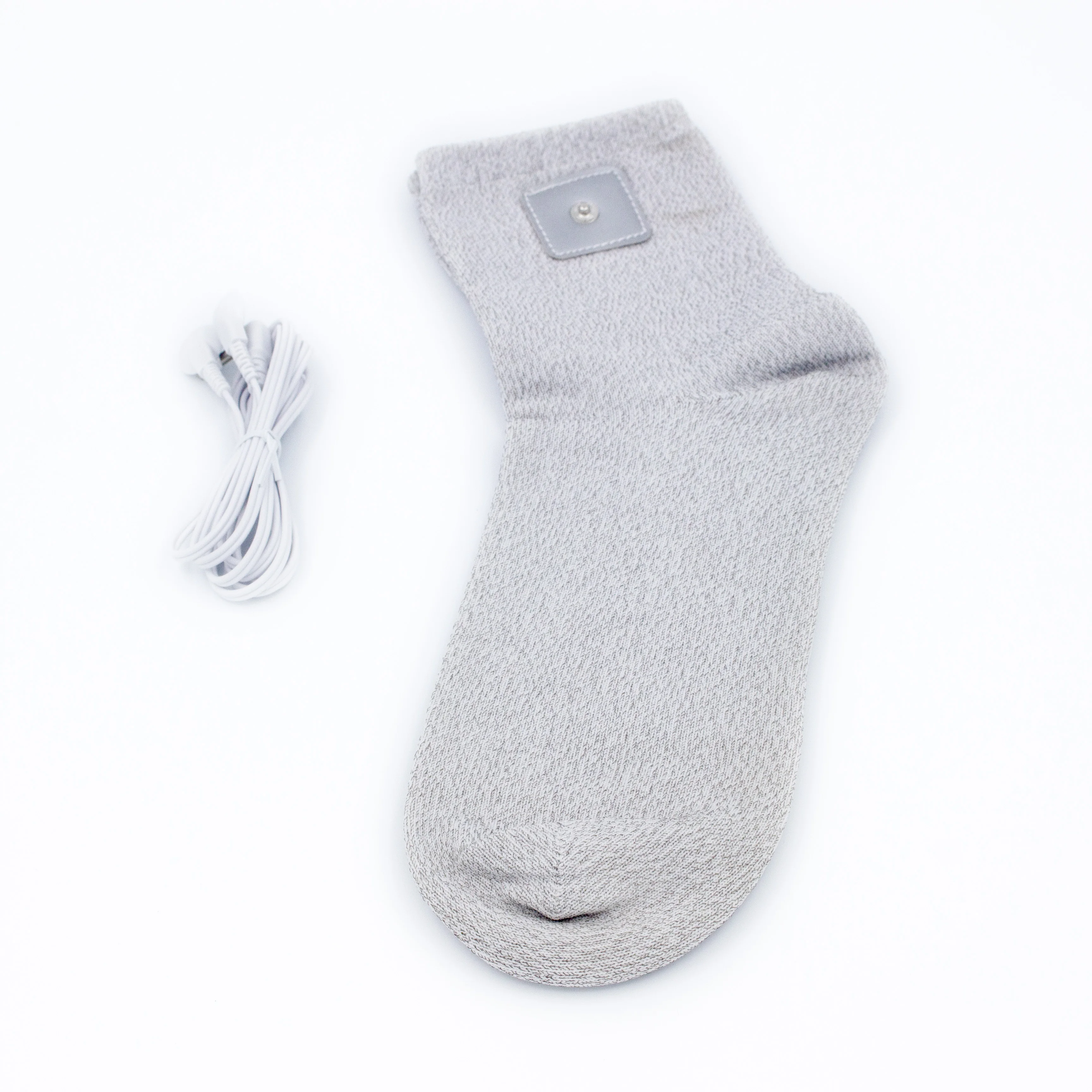 Manufacture Physiotherapy Health Care tens electronic silver massager physical therapy socks
