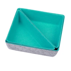 Integrated Felt Storage Box Stationery Sundry Storage Set Office Desk Drawer Storage Box