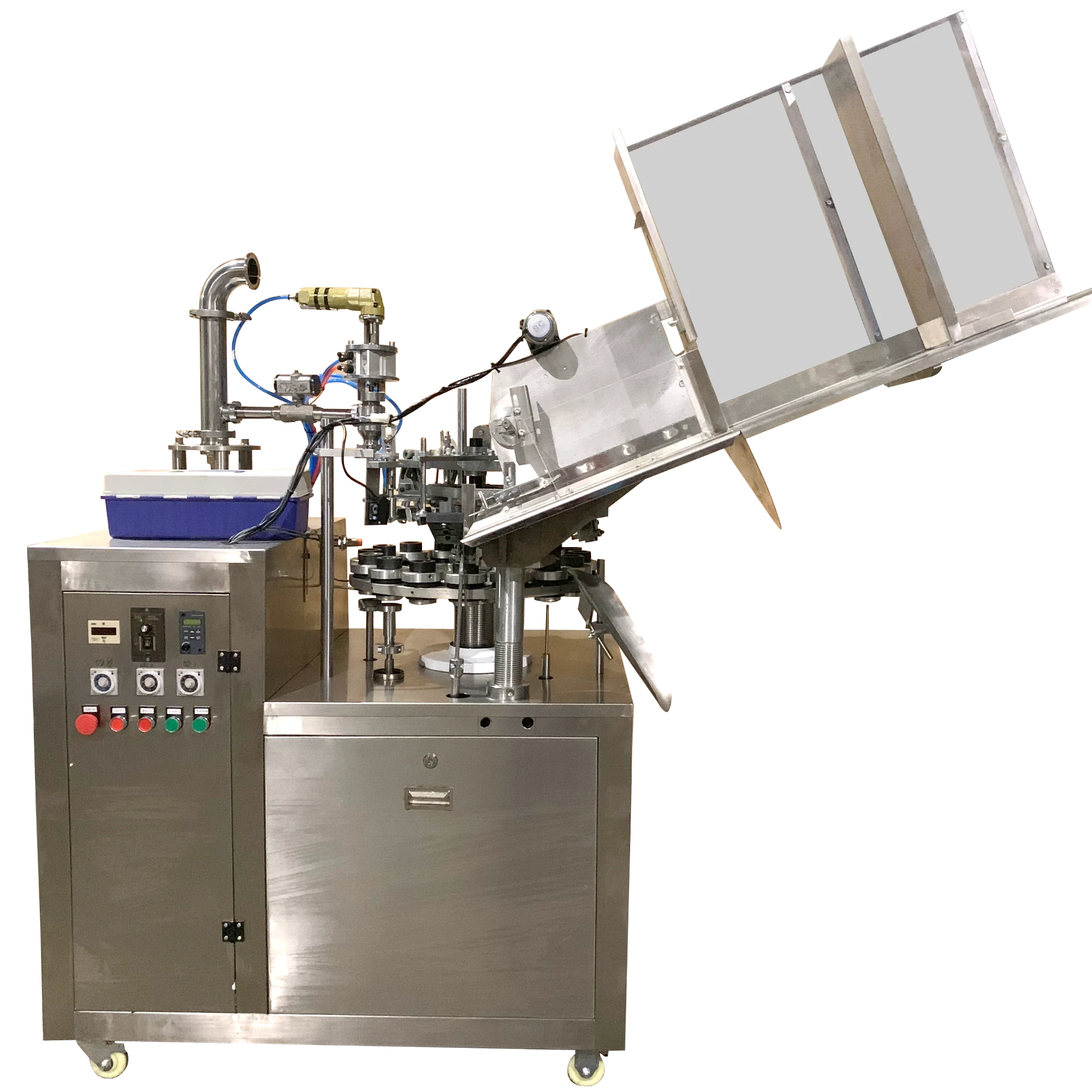 Internal Heating Type Filling and Sealing Machine Toothpaste Tube Filling Machine Equipment for Cosmetics Production Line