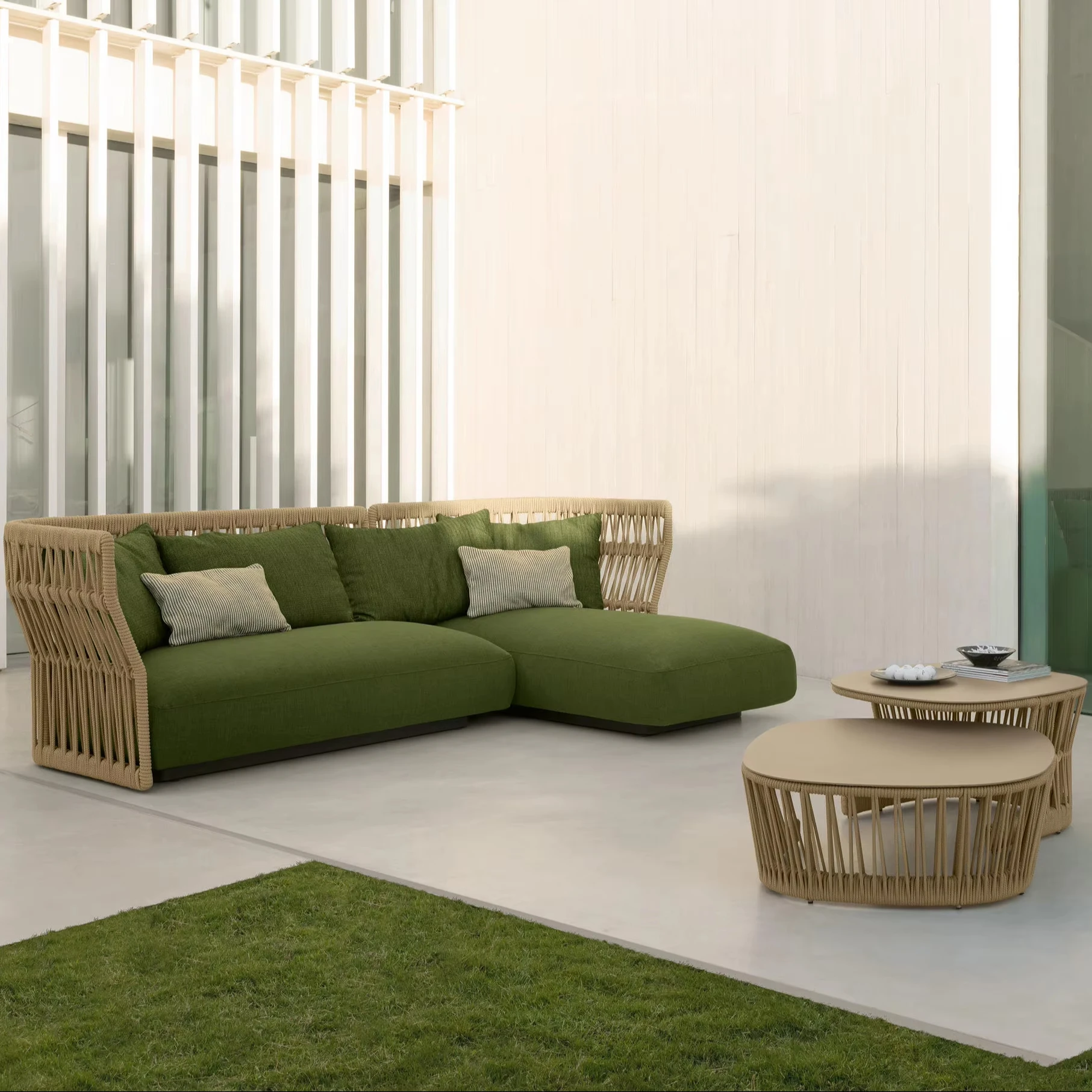 High-Quality Outdoor Furniture Sofa Garden - Durable Garden Sofa Set for Your Perfect Outdoor Space