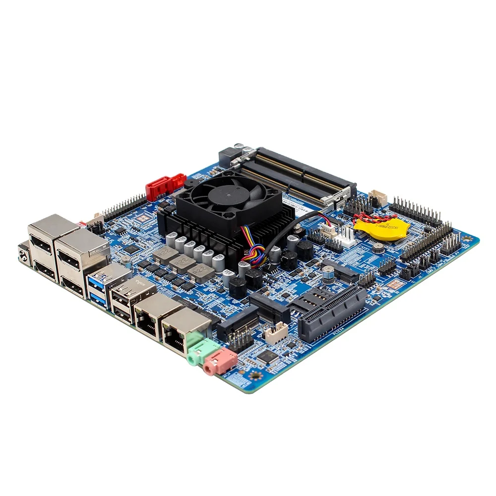 Maxtang AMD r yzen Embedded Series Processor based Motherboard Mini ITX 4 Display Ports Dual channel SO-DIMM DDR4 up to 64 GB