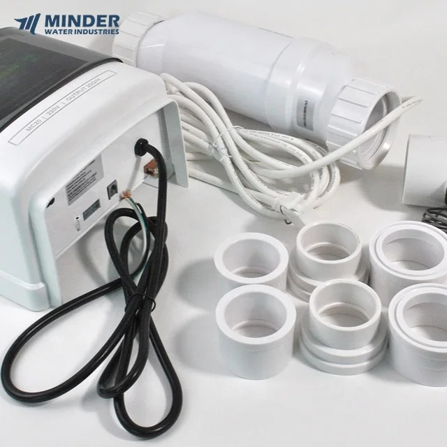 Minder Chlor Chlorine Generator  Swimming Pool Water Salt Chlorinator Chlorine Feeder
