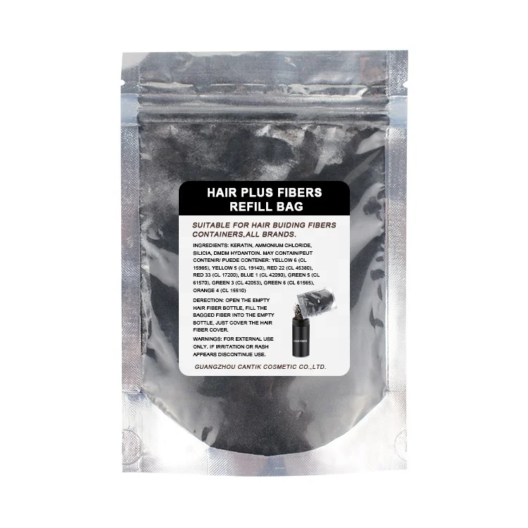 ARGANRRO private label seconds building hair keratin fiber powder bulk