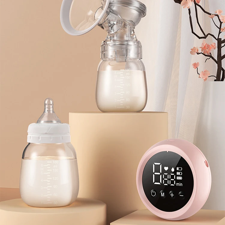 Large Suction Double Electric Breastpump Intelligent Breast Pump Massage Postpartum Breast Pump Double Electric Breast Pump/