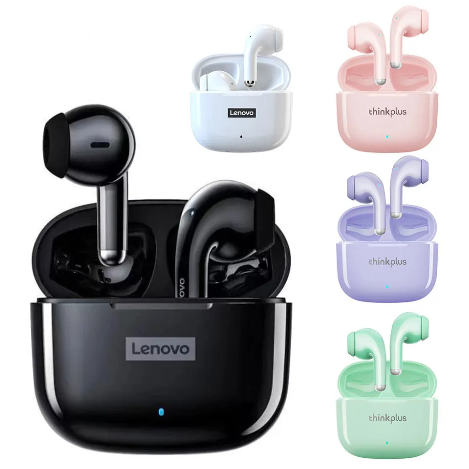 Original Lenovo LP40 Pro Wireless Bluetooth Tws Earphone Mic IPX5 Gaming In-ear Earphones & Headphones Stereo Earbuds Headset