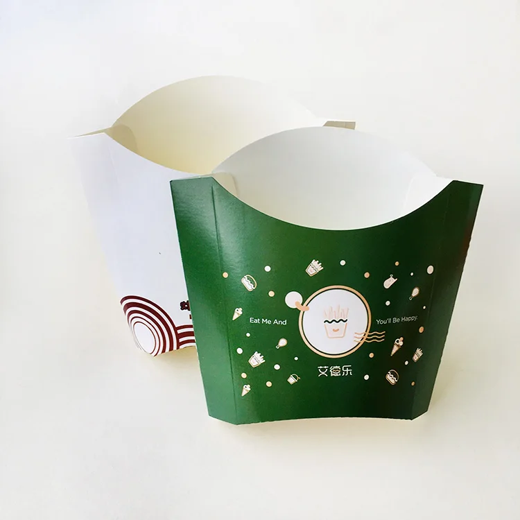 Custom Printed Food Paper Packaging Fried Chicken Boxes