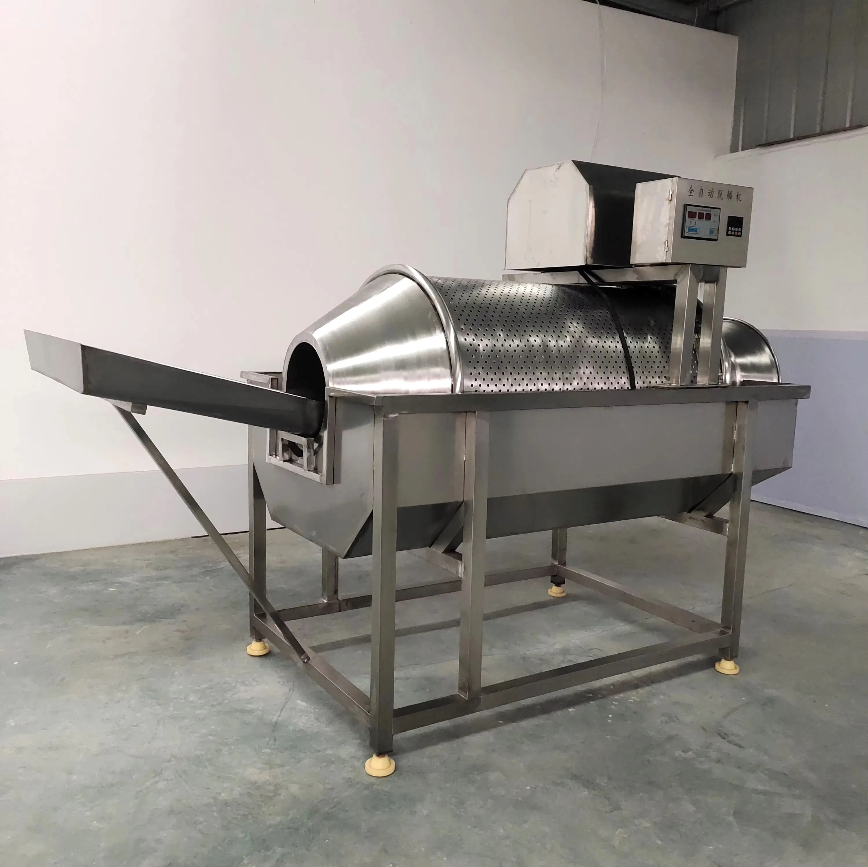Commercial Fish Scaler for Small Fish: Yellow Croaker & Miscellaneous Fish Gutting and Scaling Machine