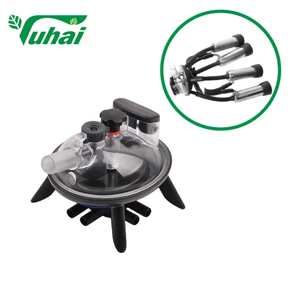 Delaval 240CC Electric Cow and Goat Milking Machine Food Grade Claw Milking New Condition for Cluster Milking of Cows Goats