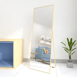 Framed Home Decorative Wall Hanging Gold Mirror Sun Shaped Design Antique Brass Color Metal Wholesale Luxury Popular Customized
