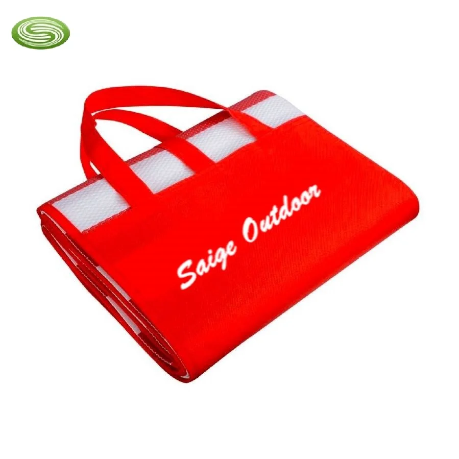 Customized Logo Portable Folding PP Beach Mat