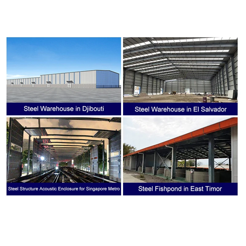 Prefabricated Plants And Workshops Industrial Prefab Storage Shed Steel Structure Warehouse Prices Construction Design
