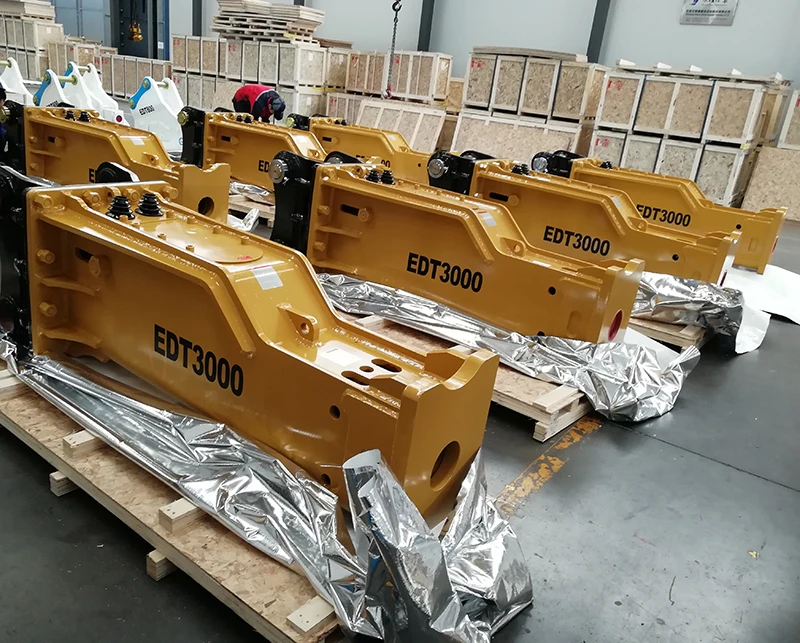 SB121 Hydraulic Hammer Excavator Breaker for 28-35 Ton Excavators New Construction Industries Oriented