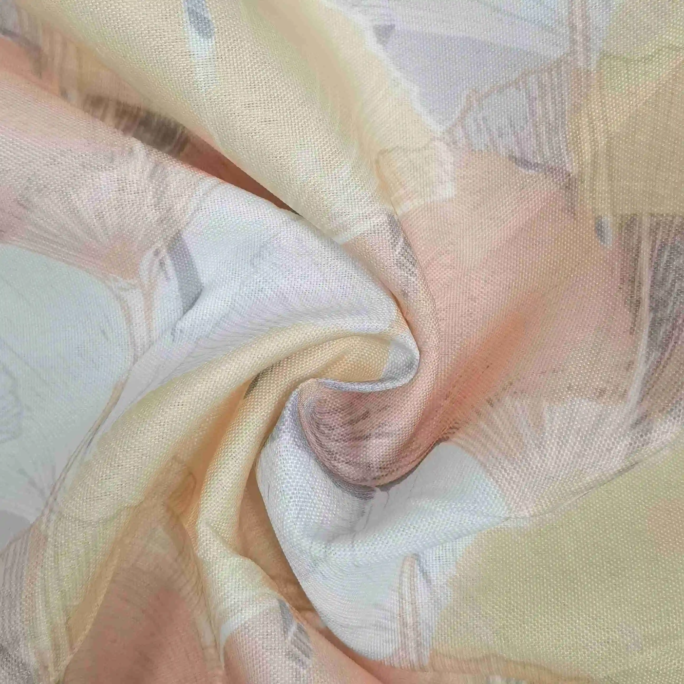 Оптовая продажа, тканевые занавески с цифровой печатью