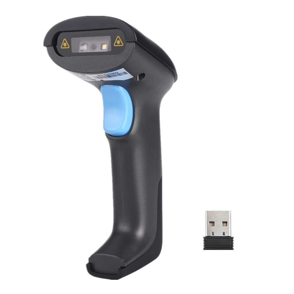 328 Feet Cordless Europe Market Hot Selling Barcode Reader 2D Plug and Play Easy Use for Warehouse and Logistics Barcode Scanner