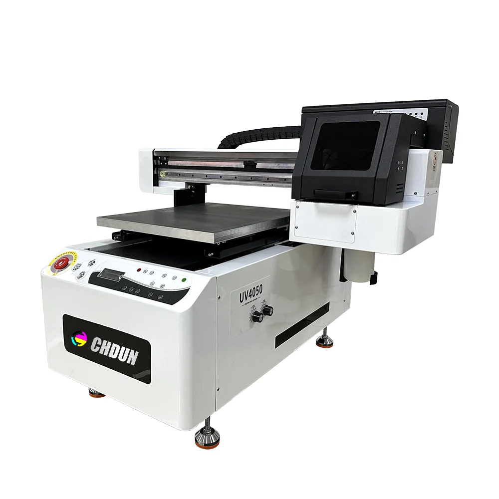 Small Desktop UV Inkjet A2/A3 4050 Flatbed Printer for Mobile Phone Cases and Acrylic PVC Board Printing Mobile UV Printer