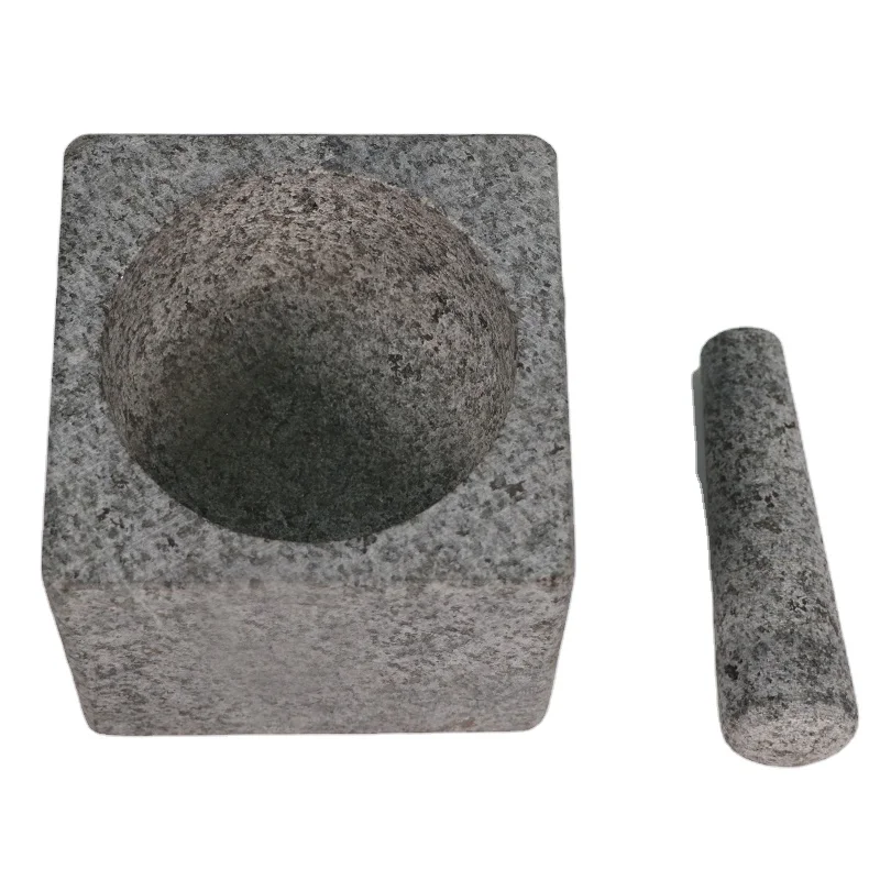 Manufacturers wholesale granite garlic pound square