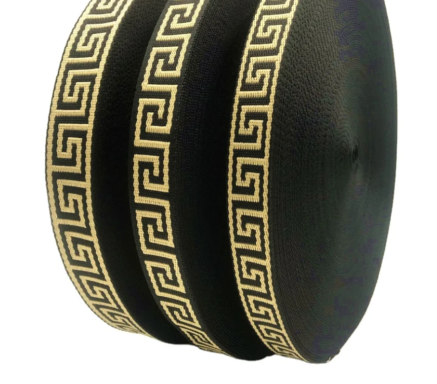 
Эластичная лента с логотипом на заказ, жаккардовая лента, нейлоновая Резиновая лента из полиэстера, лента для тесьмы 