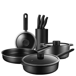 Cook ware Heavy Stainless Steel Cooking Pots Kitchen Non Stick pan Induction Cookware Sets Nonstick