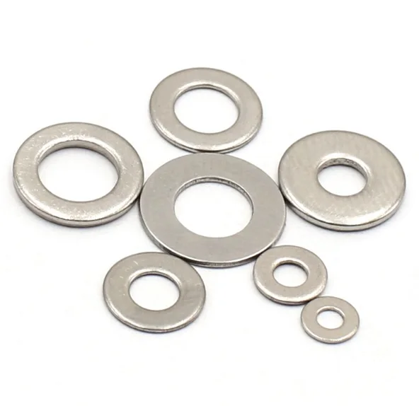 Stainless steel 304 Mini small DIN125 Metal Flat Washer  1.1 1.2 1.3 1.4.1.5 1.6 2 2.5 3 4 5 6