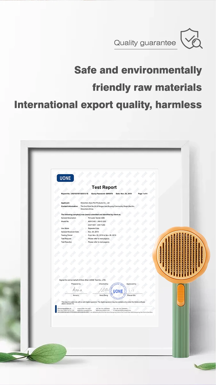 2 In 1 Pet Fur Mins Grooming Tools Hair Shedding Trimmer Comb Dog Cat Removal Brush Comb Pet Grooming Brush For Dog And Cat